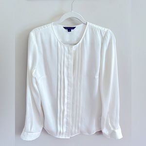 Brooks Brothers Satin Blouse!